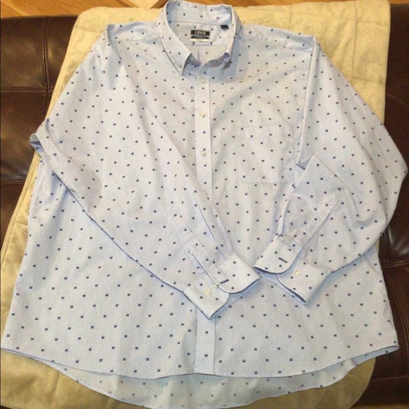 Men’s 2XL Izod Long Sleeve button-up Shirt. - Picture 4 of 5